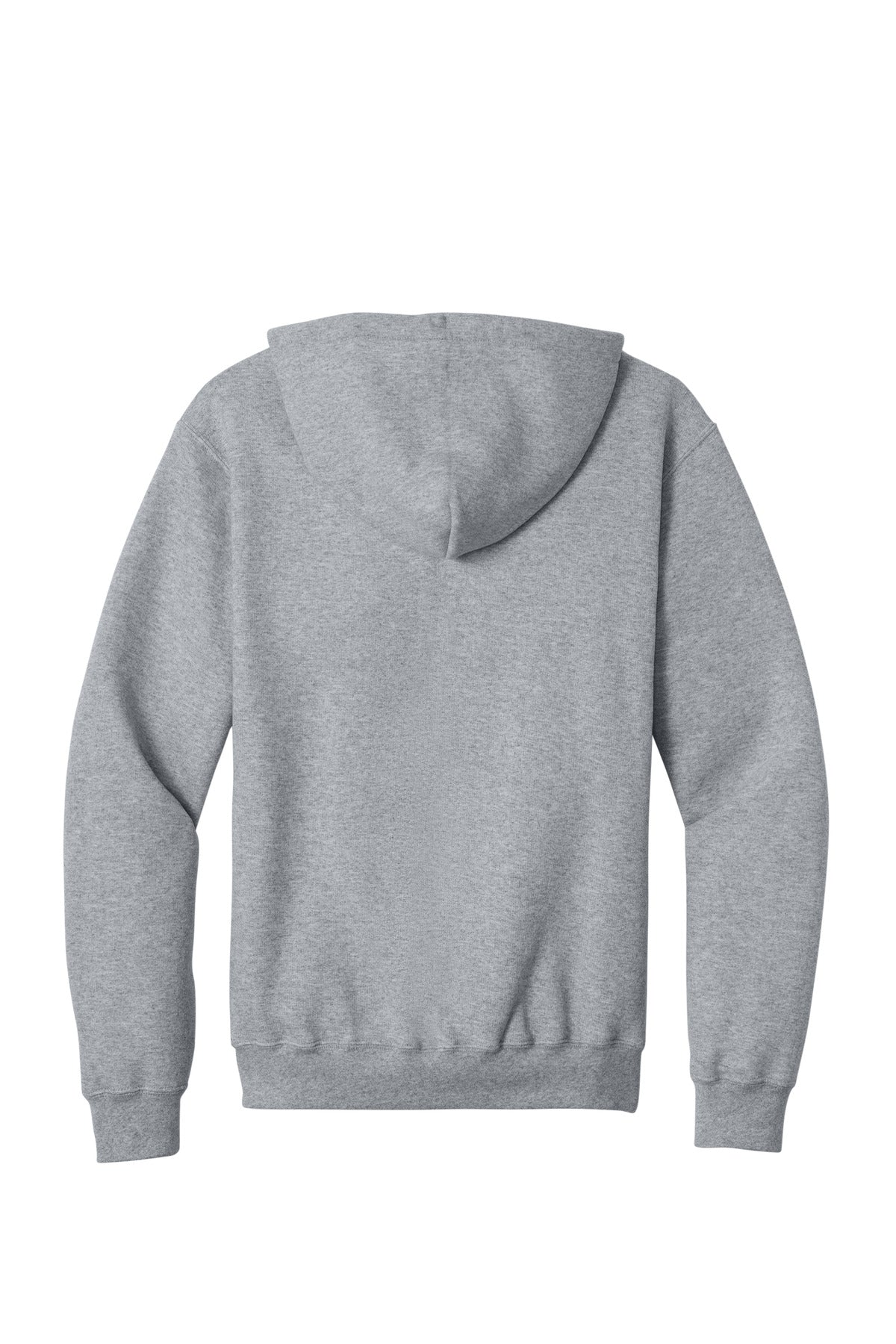 Port & Co Core Fleece Full-Zip Hooded Sweatshirt - Athletic Heather