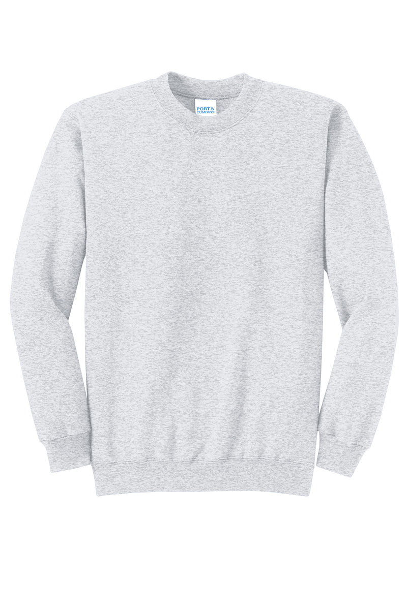 Port & Co Core Fleece Crewneck Sweatshirt - Ash