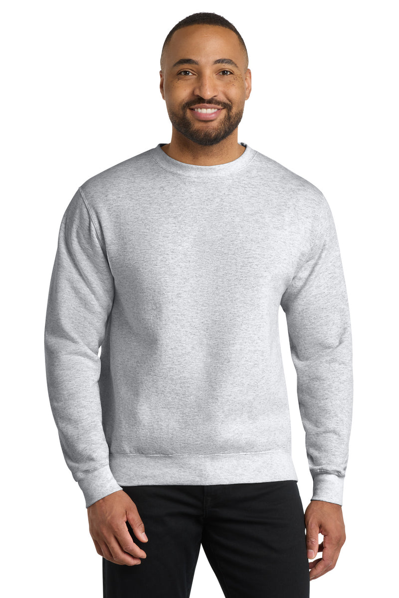 Port & Co Core Fleece Crewneck Sweatshirt - Ash