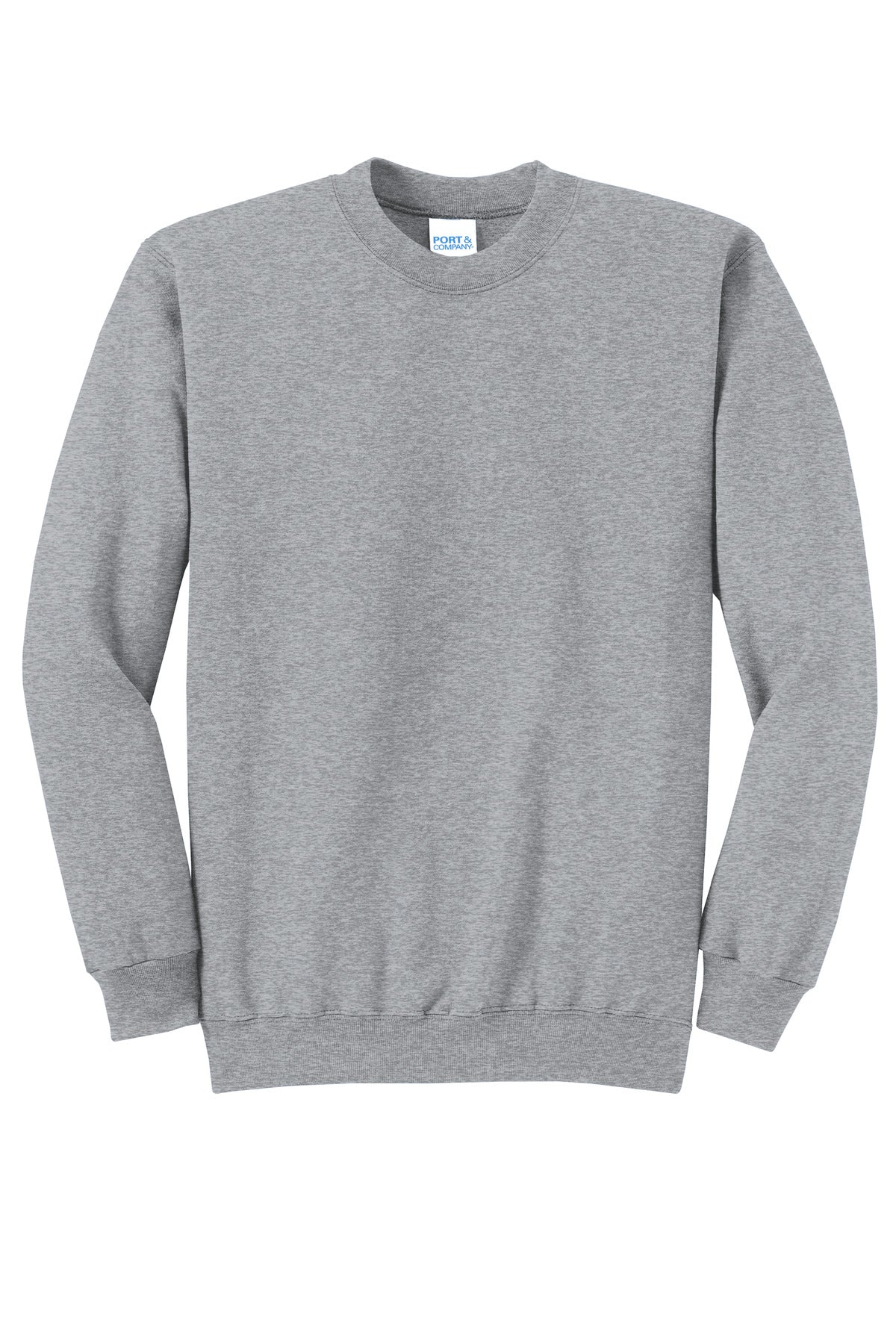 Port & Co Core Fleece Crewneck Sweatshirt - Athletic Heather