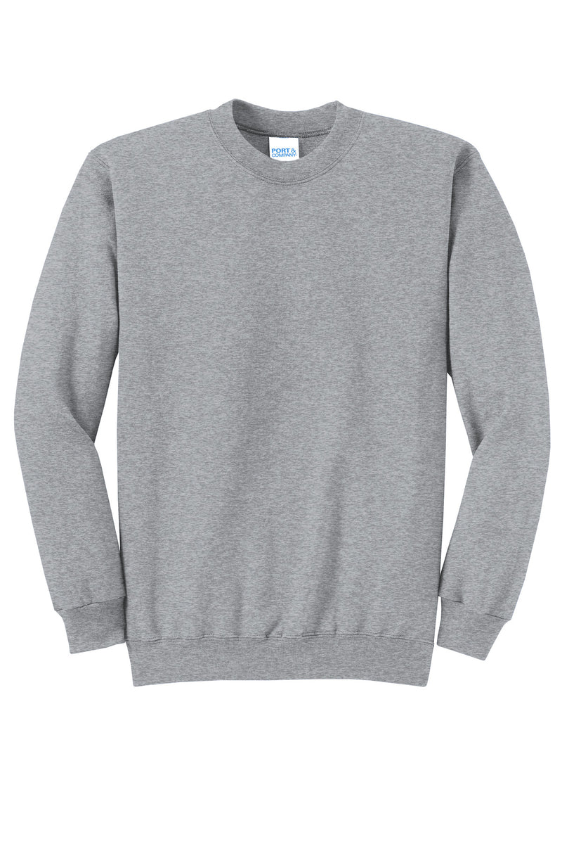 Port & Co Core Fleece Crewneck Sweatshirt - Athletic Heather