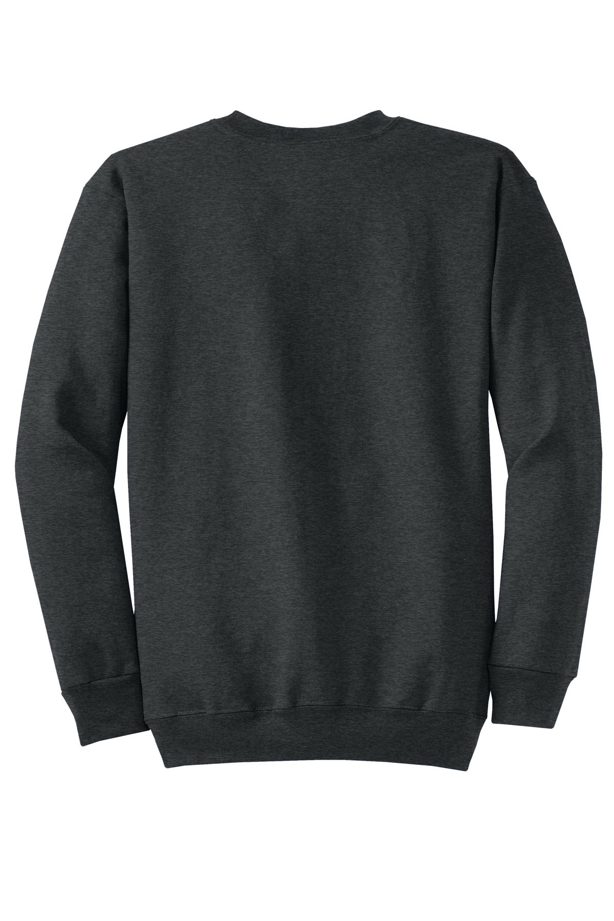 Port & Co Core Fleece Crewneck Sweatshirt - Black Heather