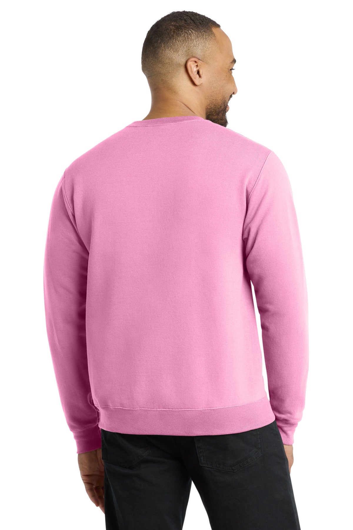 Port & Co Core Fleece Crewneck Sweatshirt - Candy Pink
