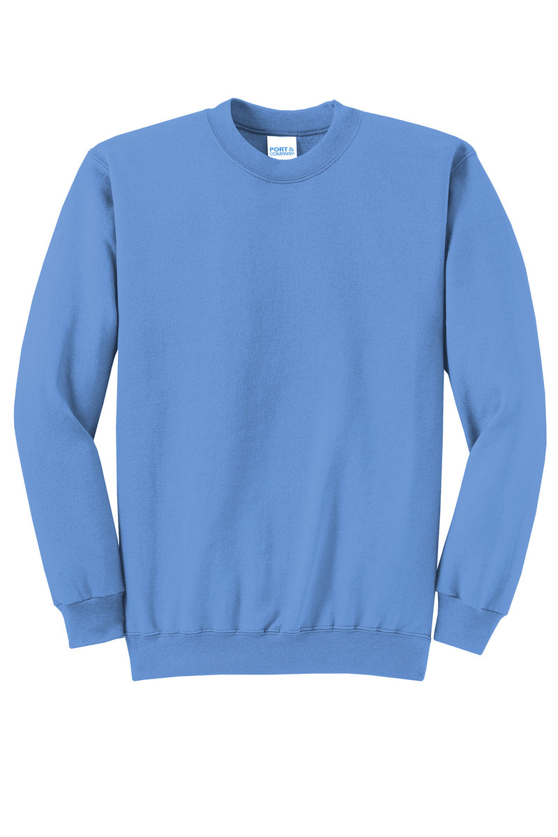 Port & Co Core Fleece Crewneck Sweatshirt - Carolina Blue
