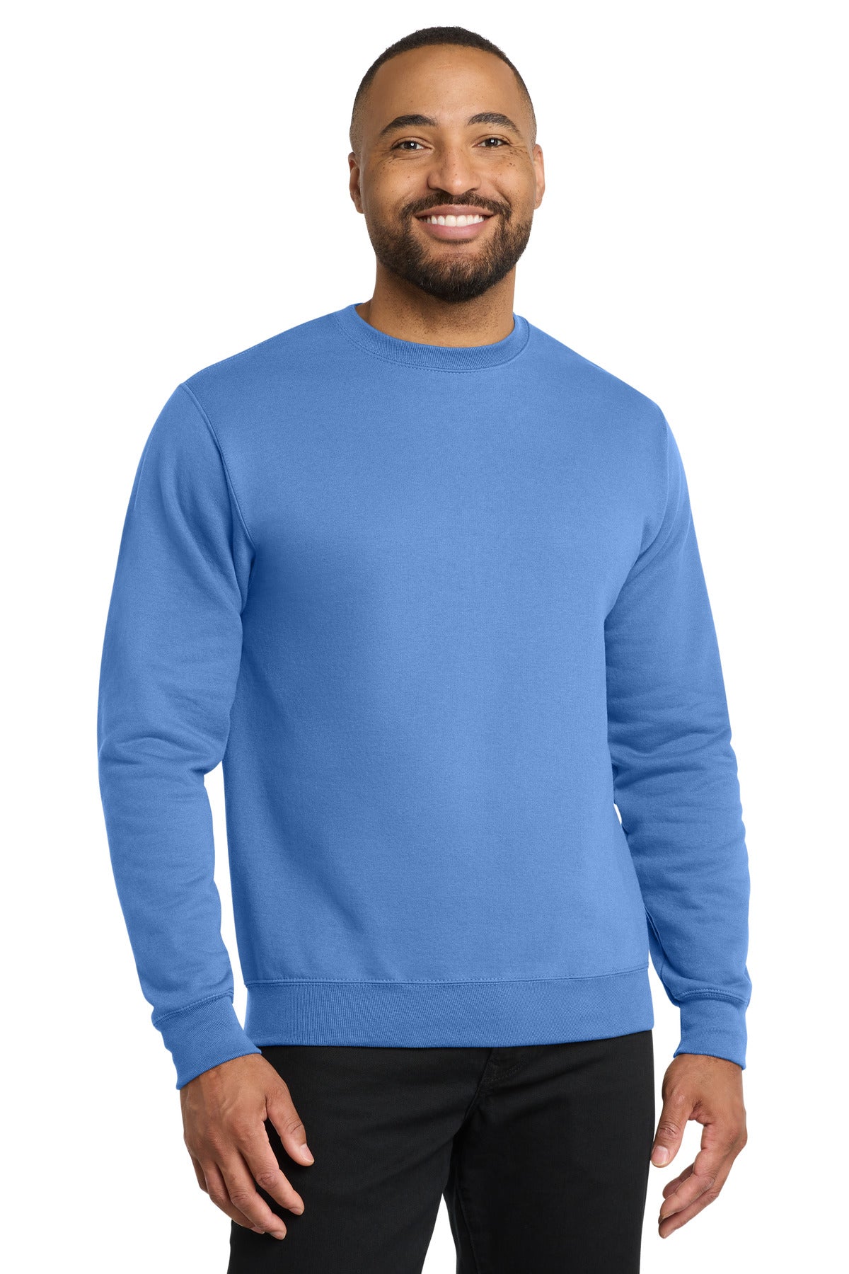 Port & Co Core Fleece Crewneck Sweatshirt - Carolina Blue
