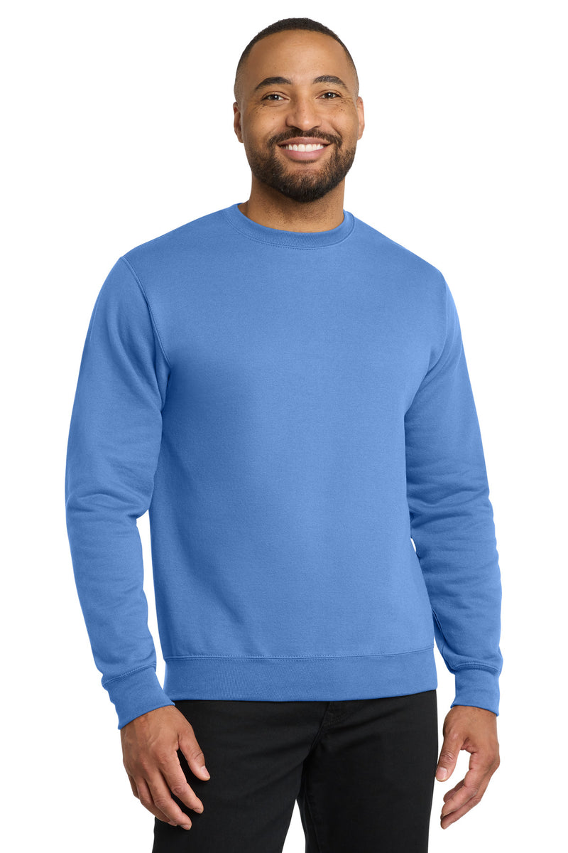Port & Co Core Fleece Crewneck Sweatshirt - Carolina Blue