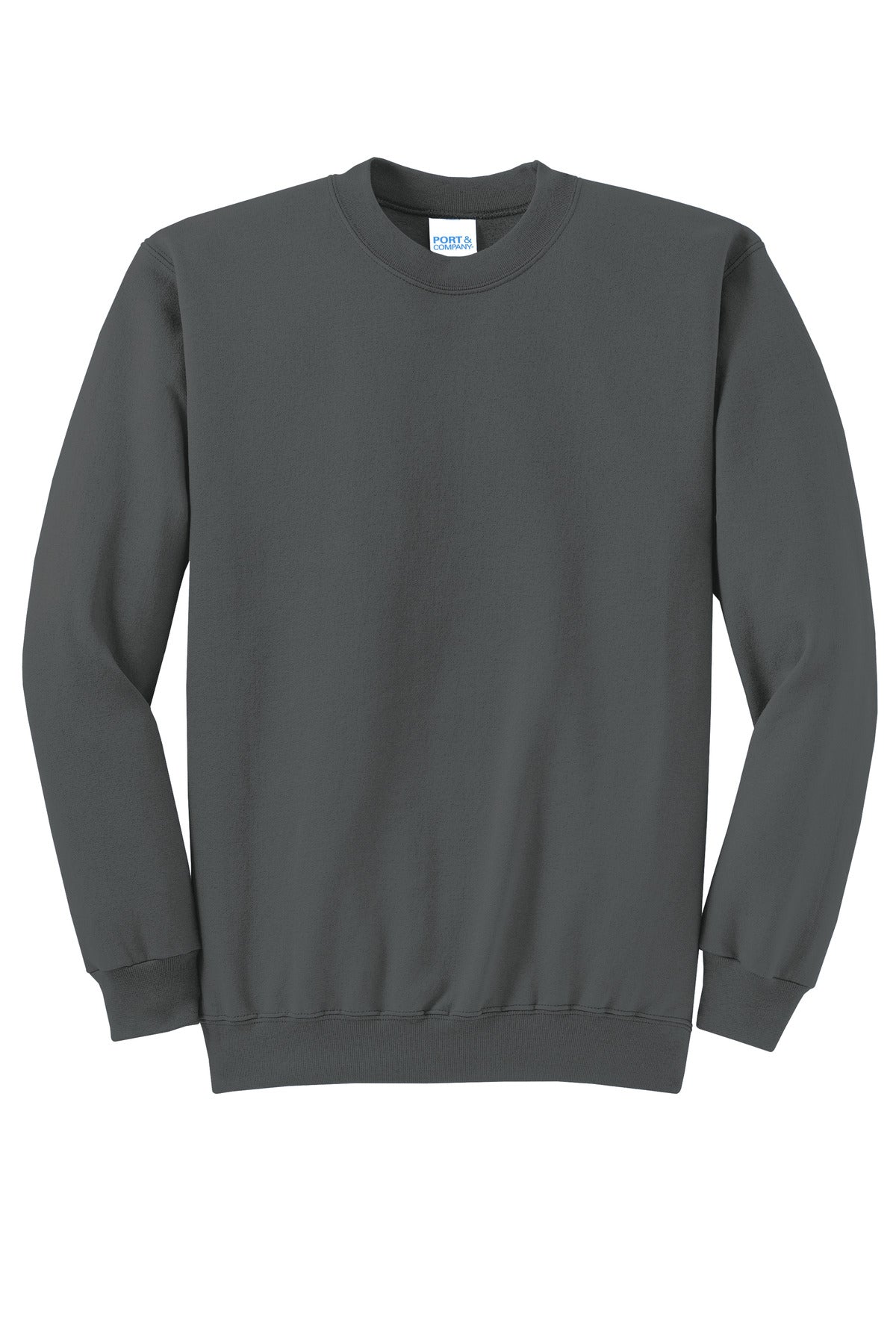 Port & Co Core Fleece Crewneck Sweatshirt - Charcoal