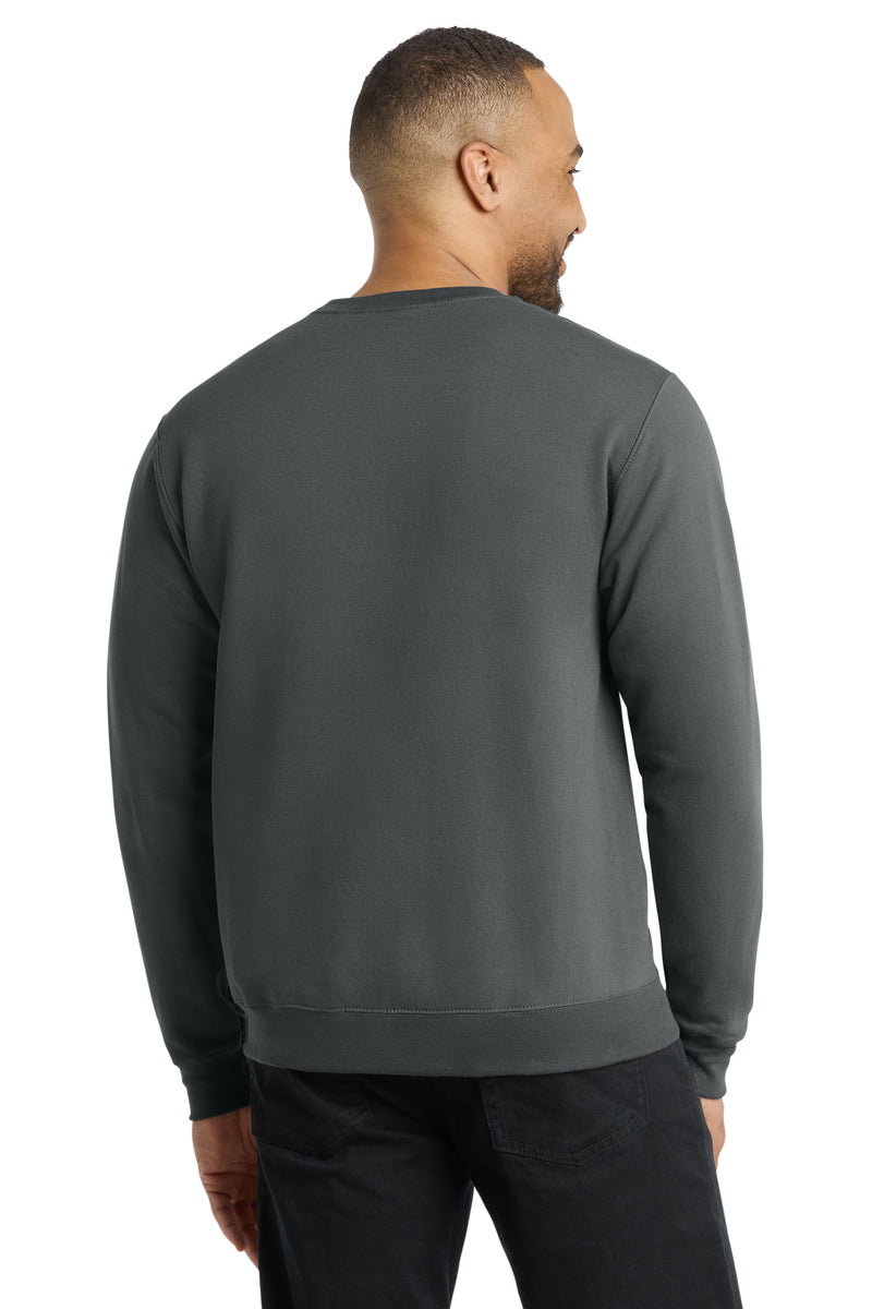 Port & Co Core Fleece Crewneck Sweatshirt - Charcoal