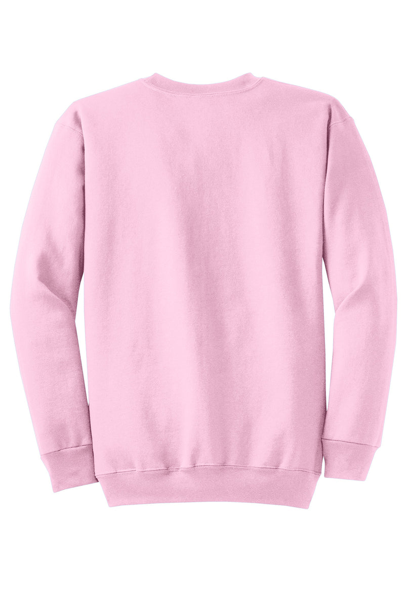 Port & Co Core Fleece Crewneck Sweatshirt - Cherry Blossom