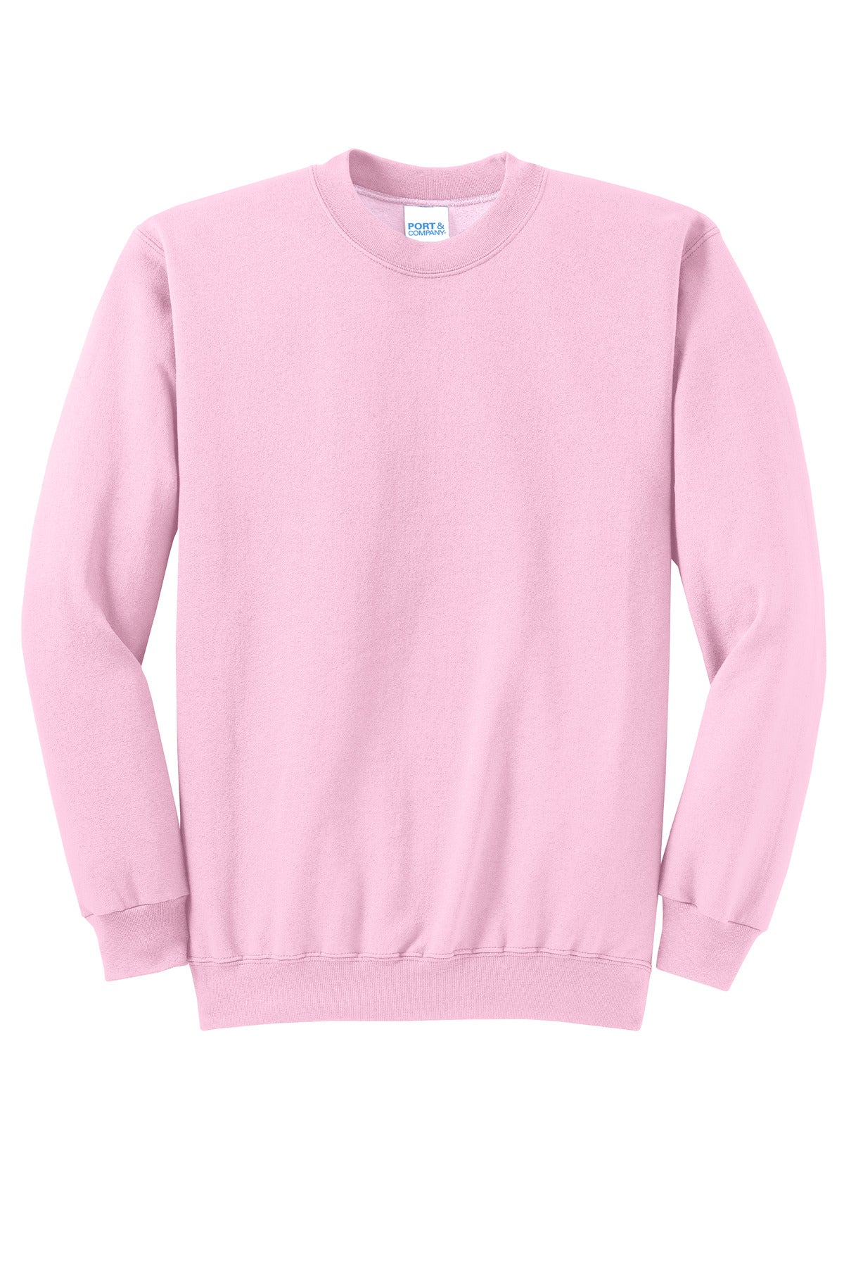 Port & Co Core Fleece Crewneck Sweatshirt - Cherry Blossom