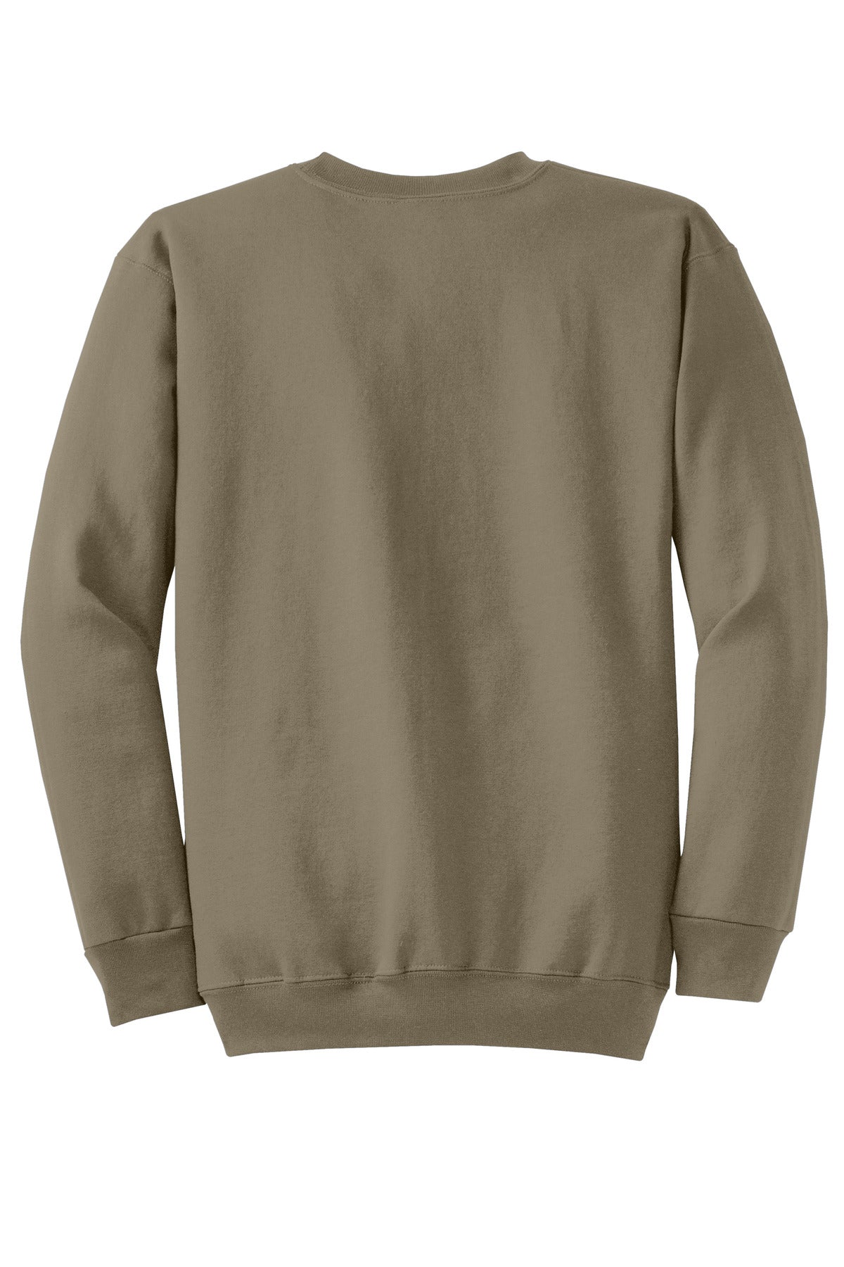 Port & Co Core Fleece Crewneck Sweatshirt - Coyote Brown
