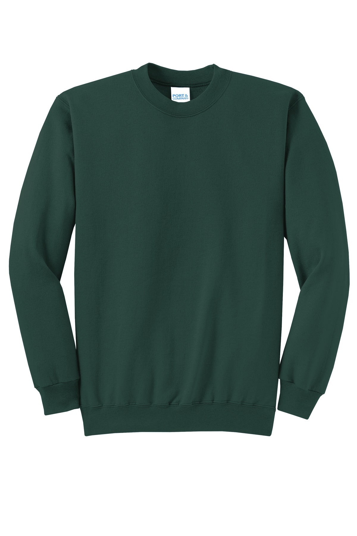 Port & Co Core Fleece Crewneck Sweatshirt - Dark Green