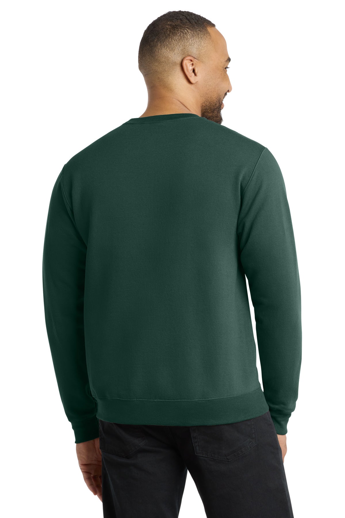 Port & Co Core Fleece Crewneck Sweatshirt - Dark Green