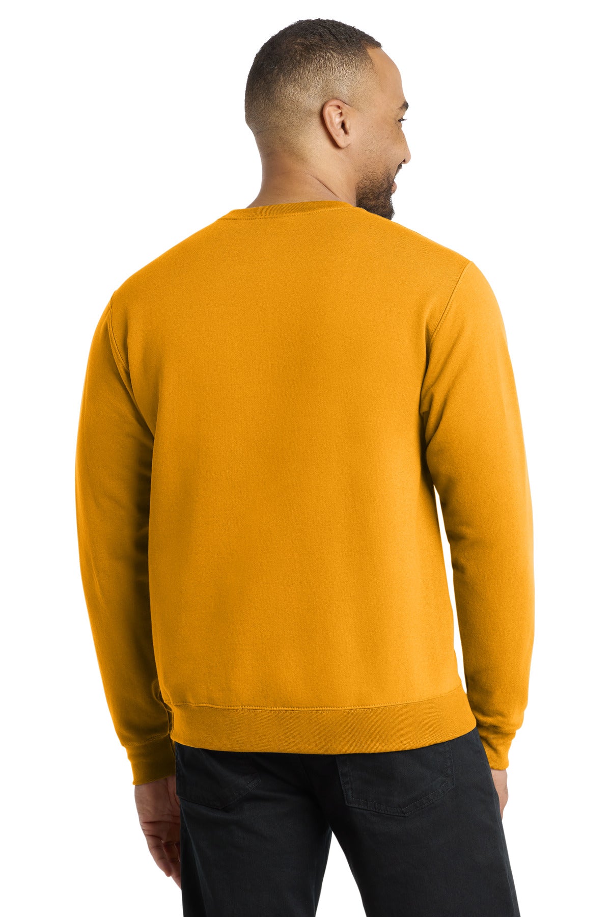 Port & Co Core Fleece Crewneck Sweatshirt - Gold