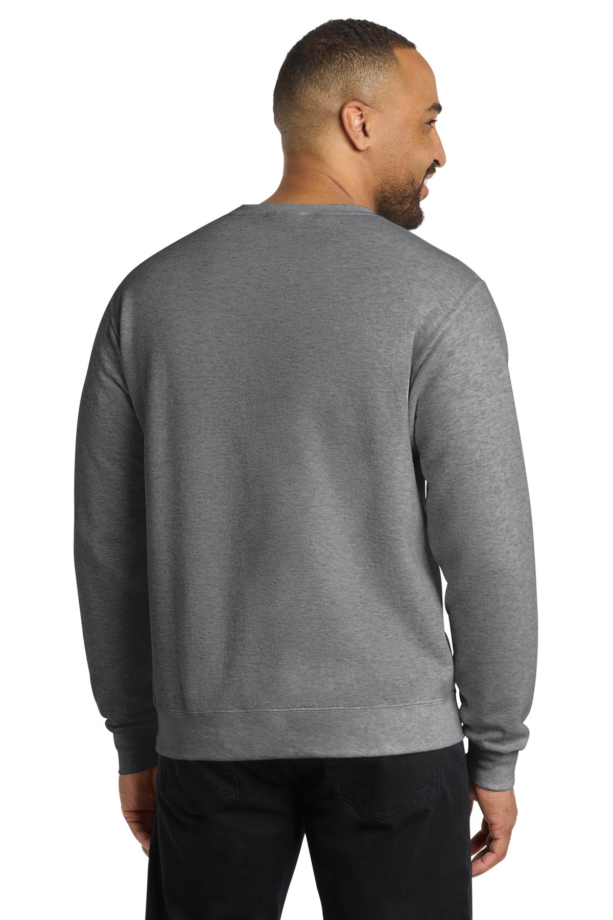Port & Co Core Fleece Crewneck Sweatshirt - Graphite Heather