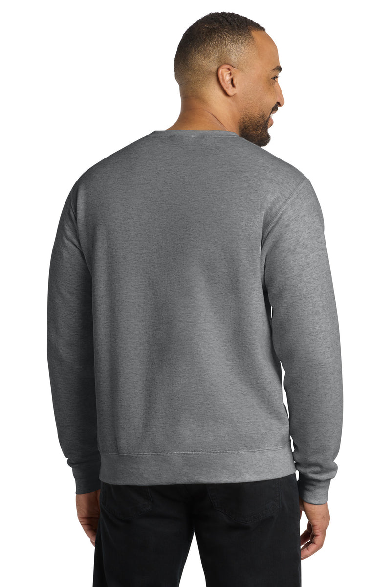 Port & Co Core Fleece Crewneck Sweatshirt - Graphite Heather