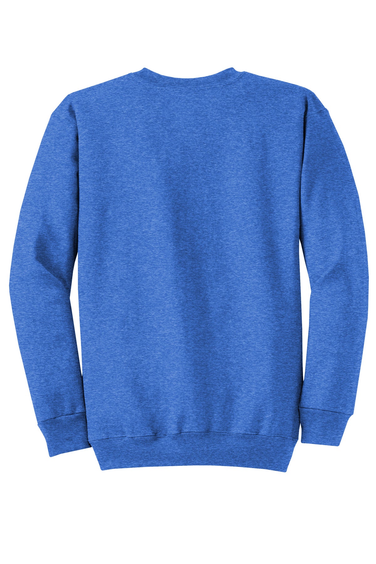 Port & Co Core Fleece Crewneck Sweatshirt - Heather Royal