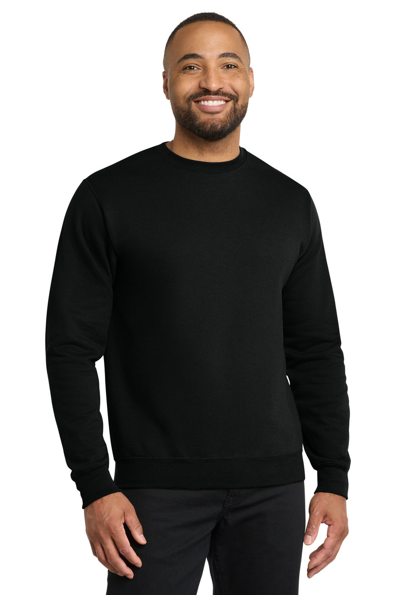 Port & Co Core Fleece Crewneck Sweatshirt - Jet Black