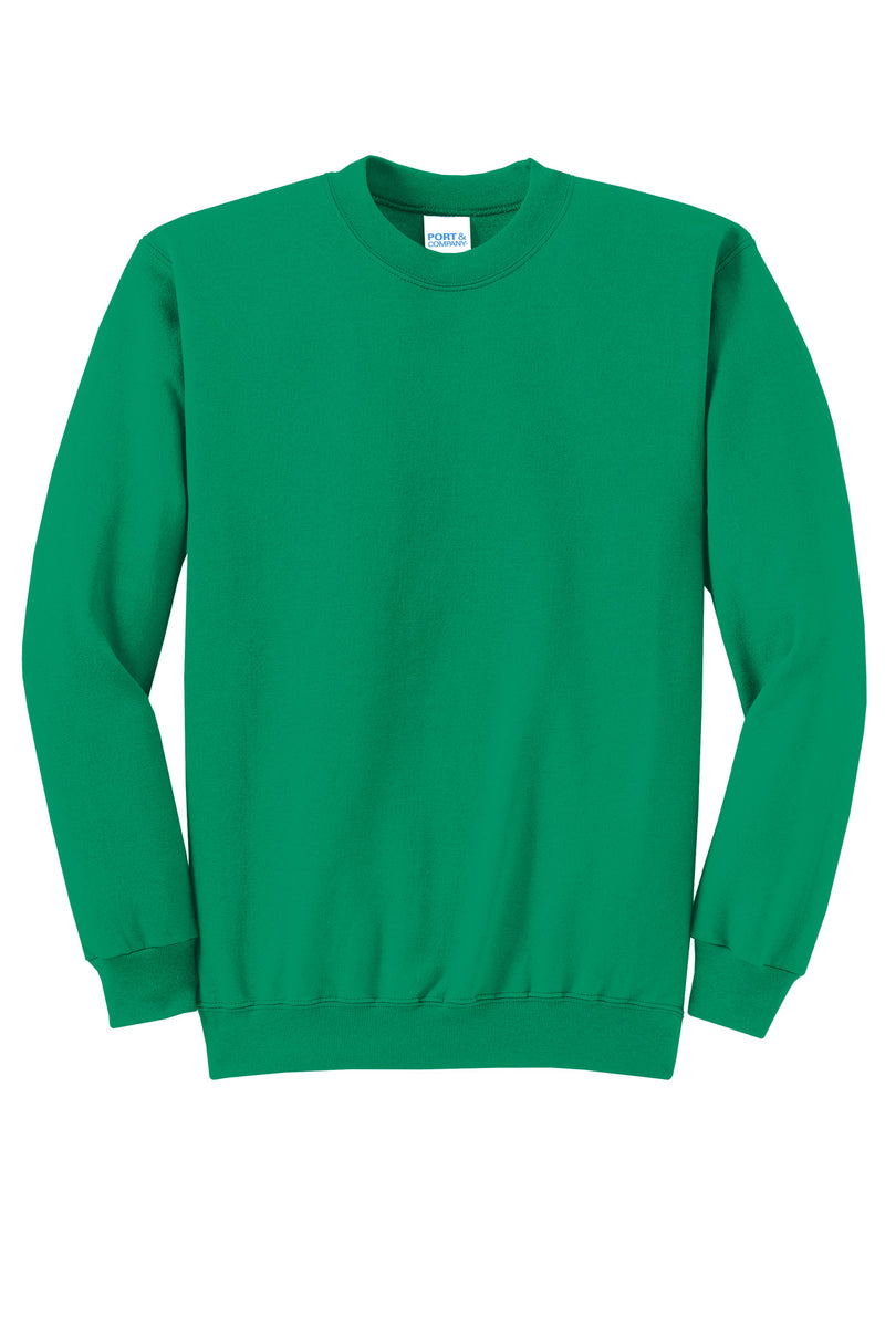 Port & Co Core Fleece Crewneck Sweatshirt - Kelly