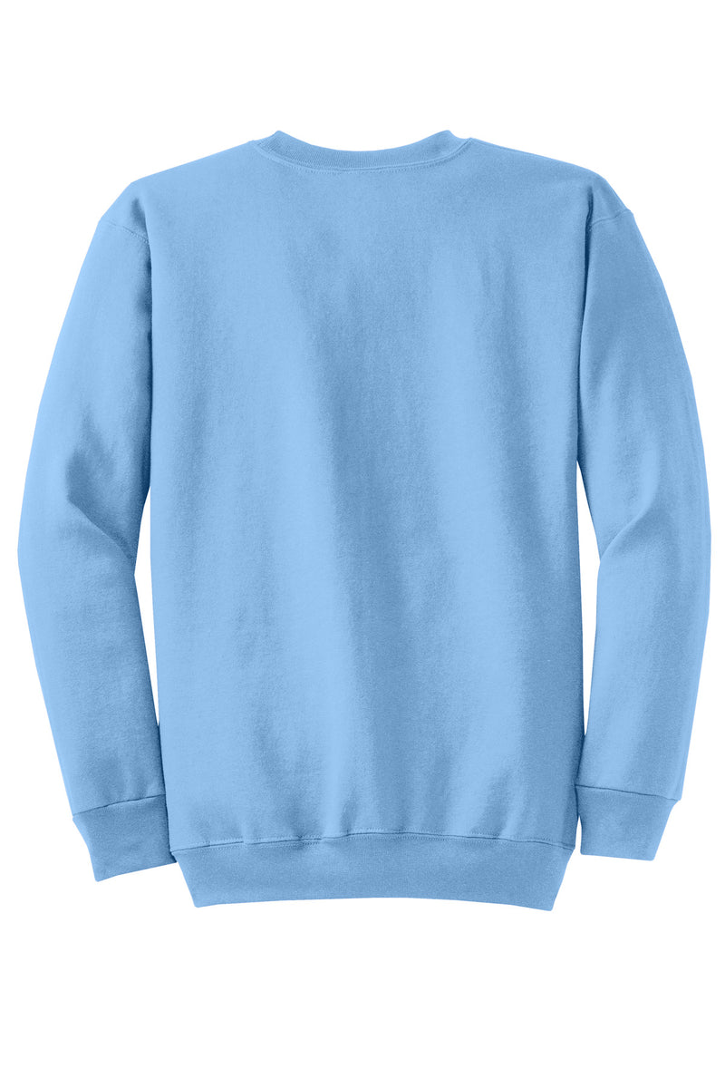 Port & Co Core Fleece Crewneck Sweatshirt - Light Blue