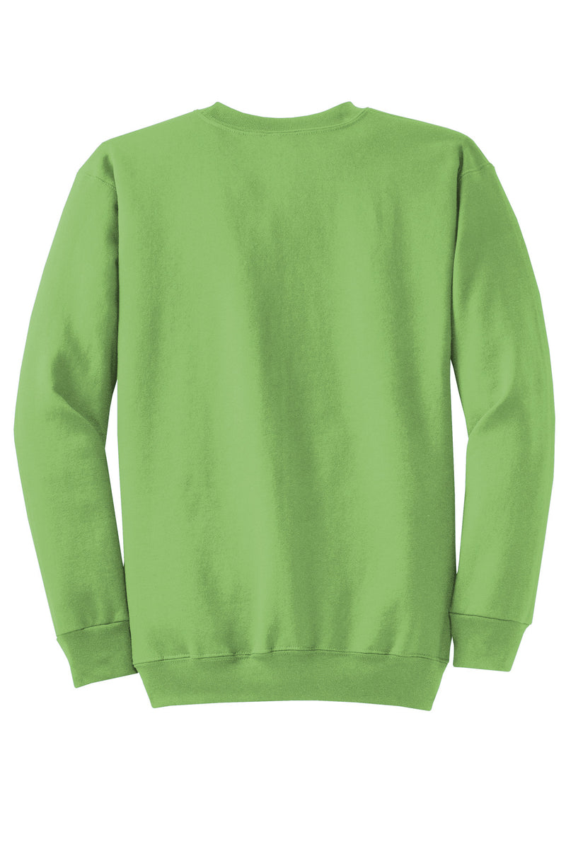 Port & Co Core Fleece Crewneck Sweatshirt - Lime