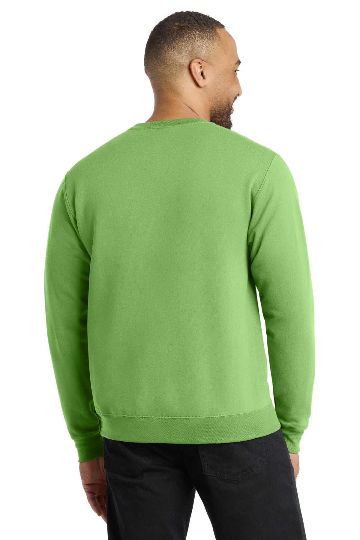 Port & Co Core Fleece Crewneck Sweatshirt - Lime