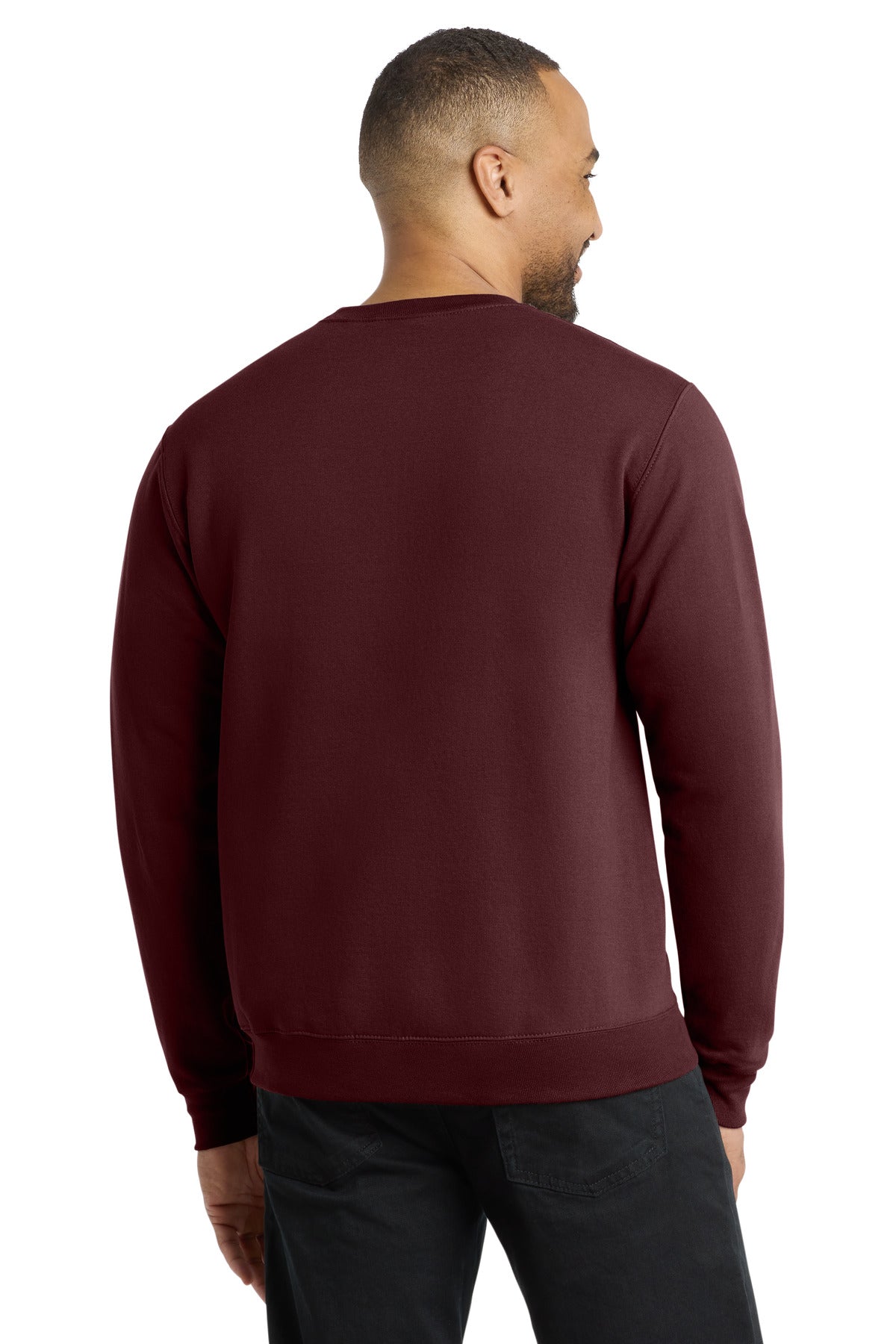 Port & Co Core Fleece Crewneck Sweatshirt - Maroon