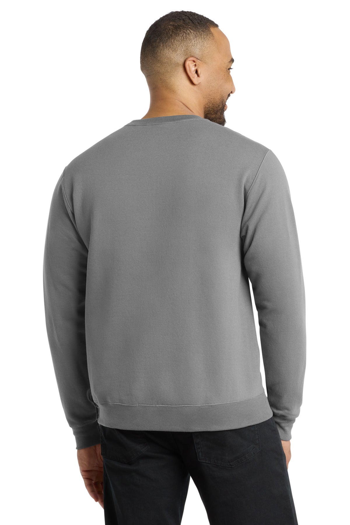 Port & Co Core Fleece Crewneck Sweatshirt - Medium Grey
