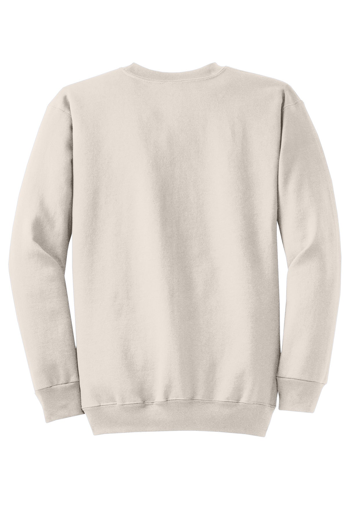 Port & Co Core Fleece Crewneck Sweatshirt - Natural