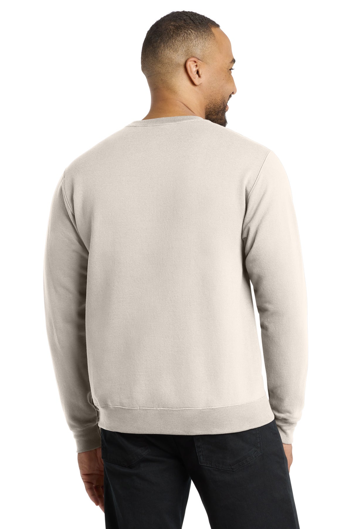 Port & Co Core Fleece Crewneck Sweatshirt - Natural