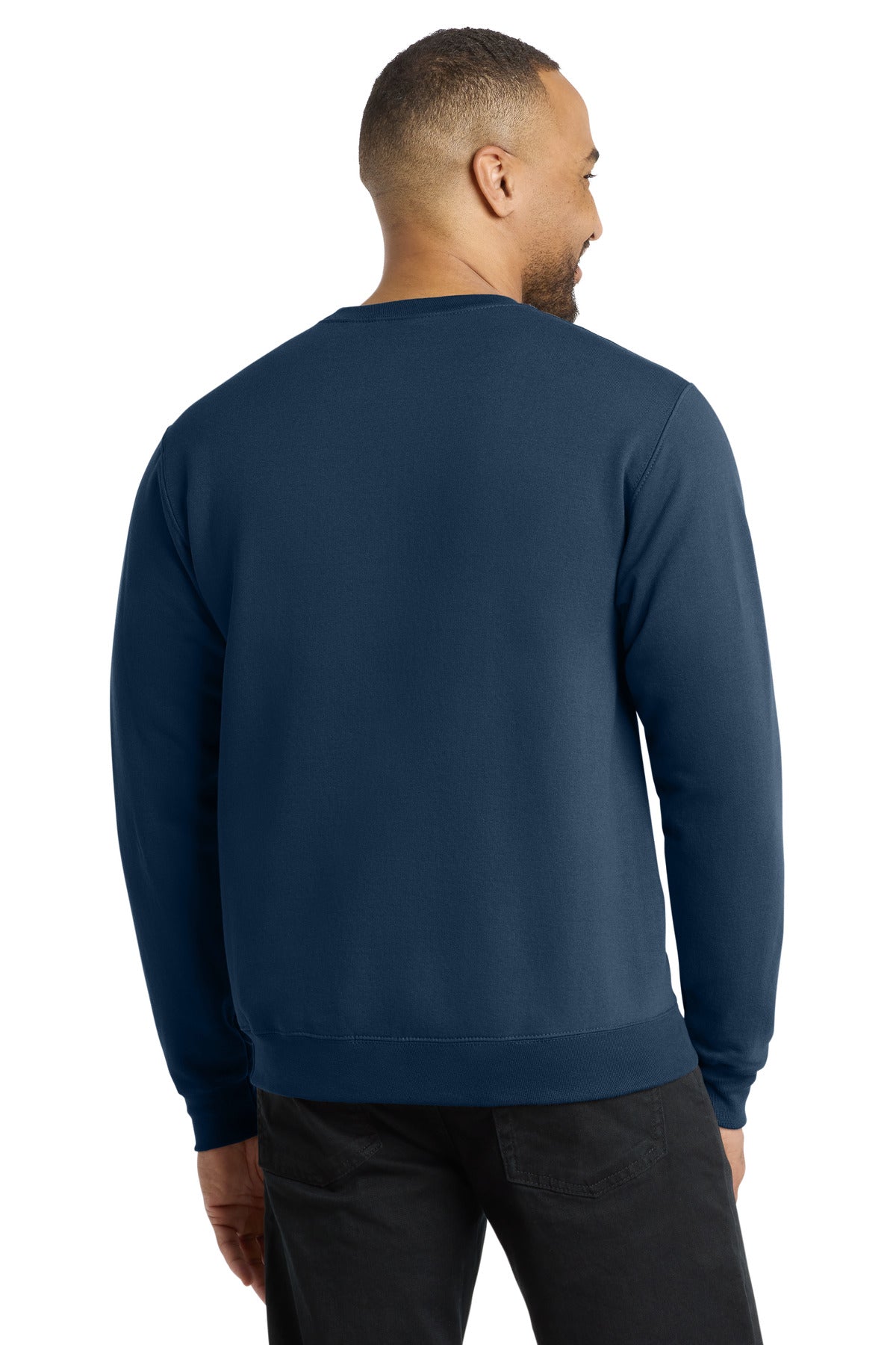 Port & Co Core Fleece Crewneck Sweatshirt - Navy