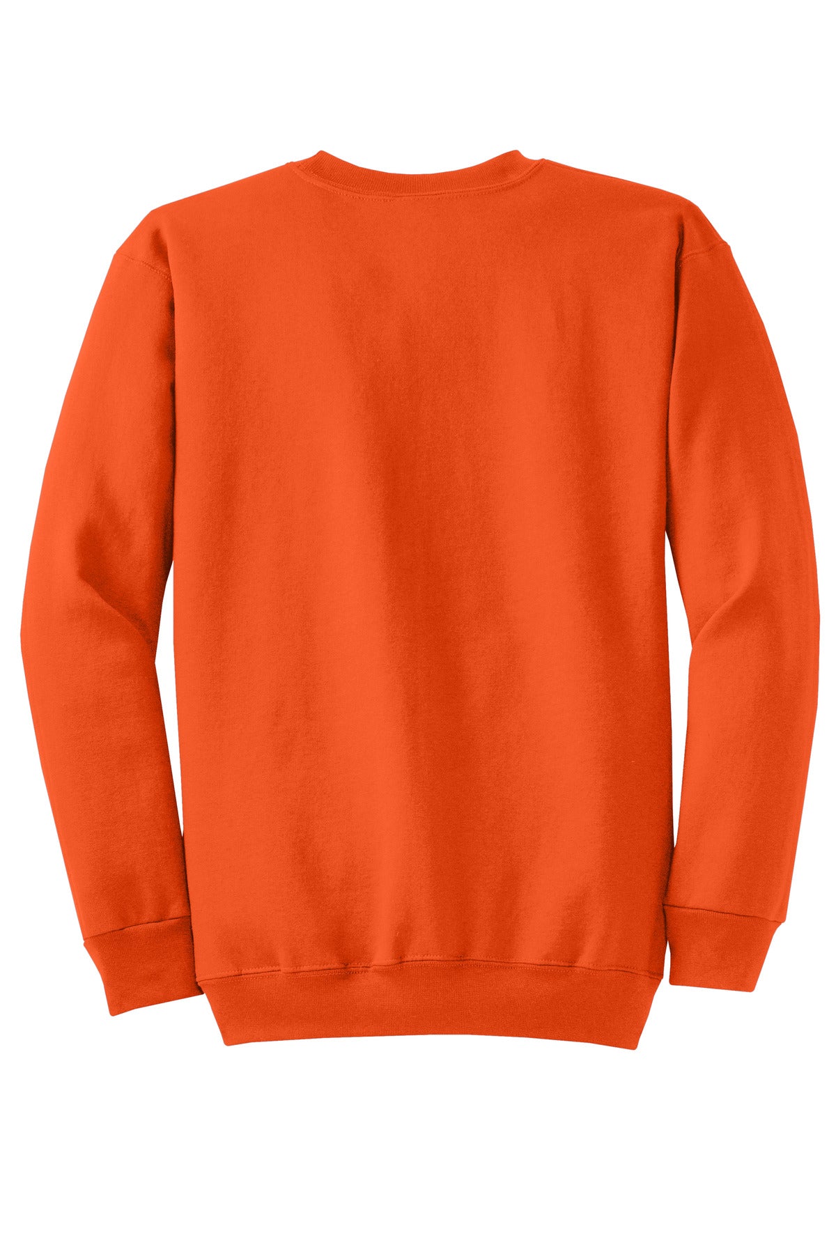 Port & Co Core Fleece Crewneck Sweatshirt - Orange