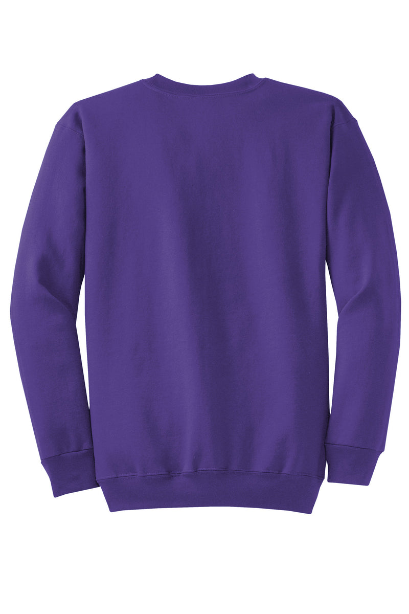 Port & Co Core Fleece Crewneck Sweatshirt - Purple