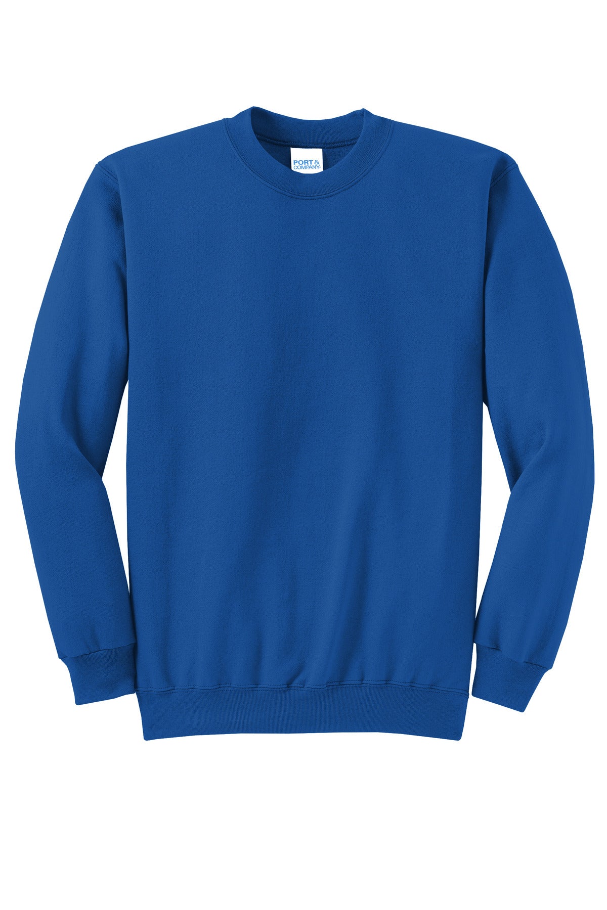 Port & Co Core Fleece Crewneck Sweatshirt - Royal