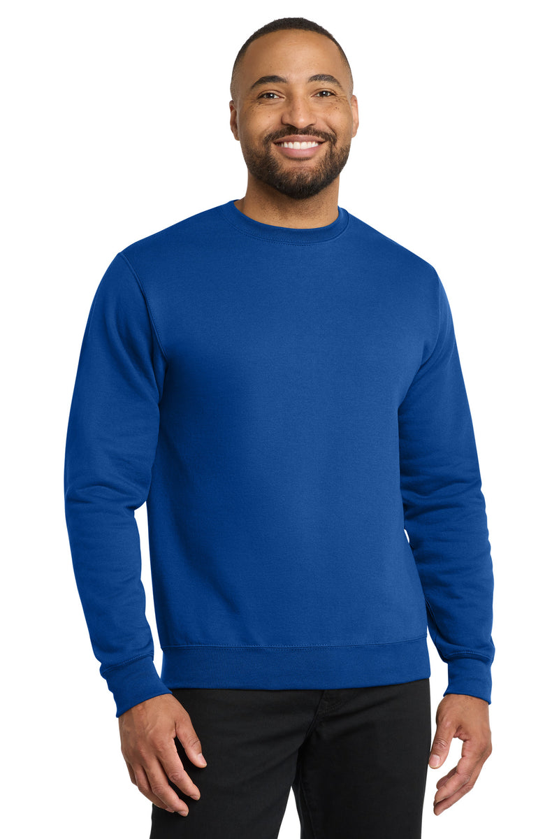 Port & Co Core Fleece Crewneck Sweatshirt - Royal