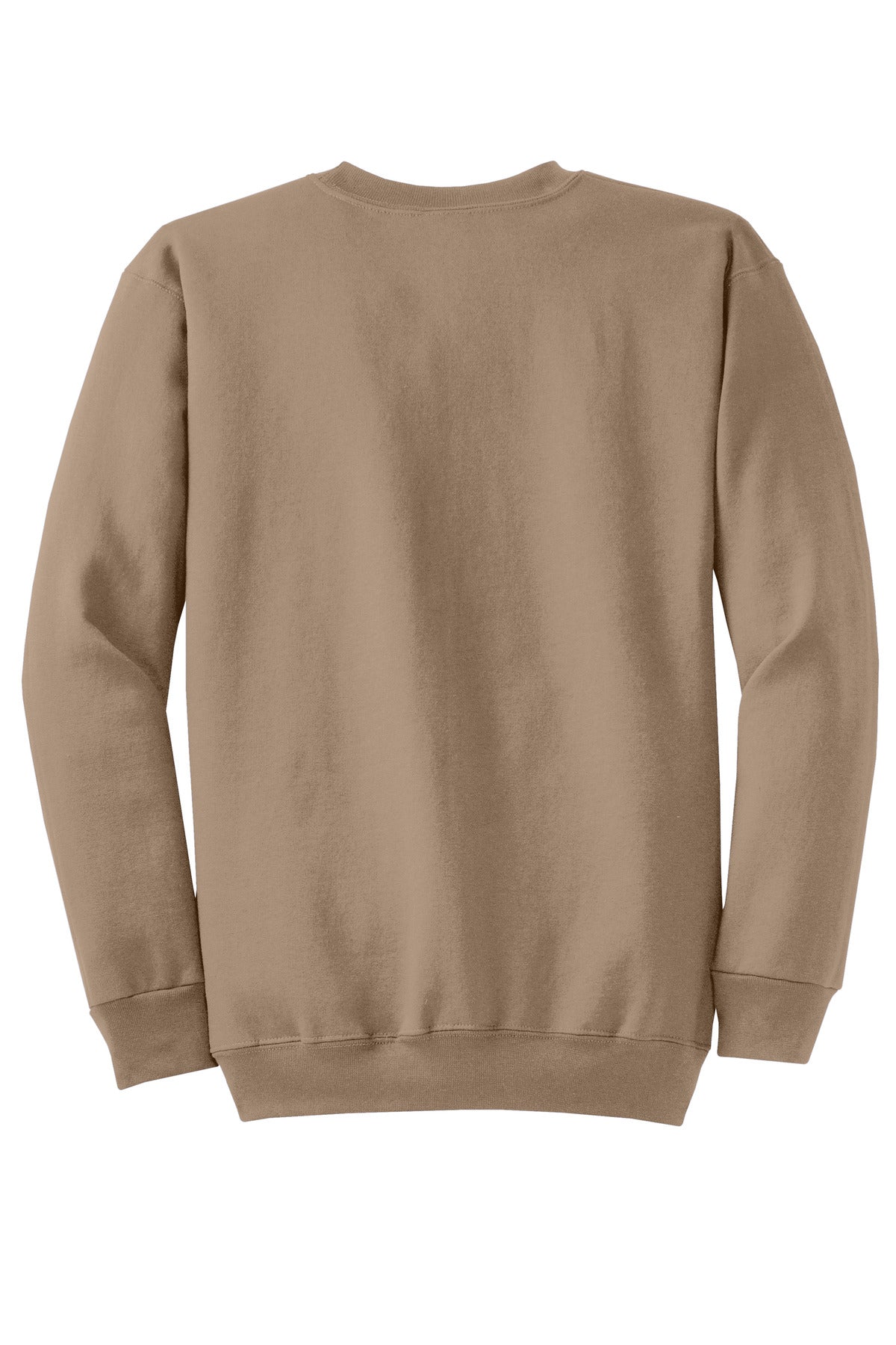 Port & Co Core Fleece Crewneck Sweatshirt - Sand