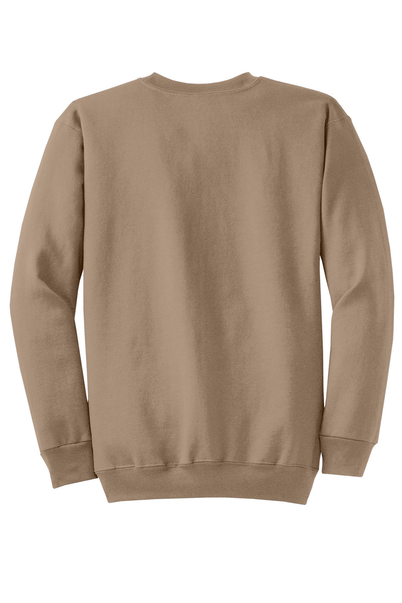 Port & Co Core Fleece Crewneck Sweatshirt - Sand