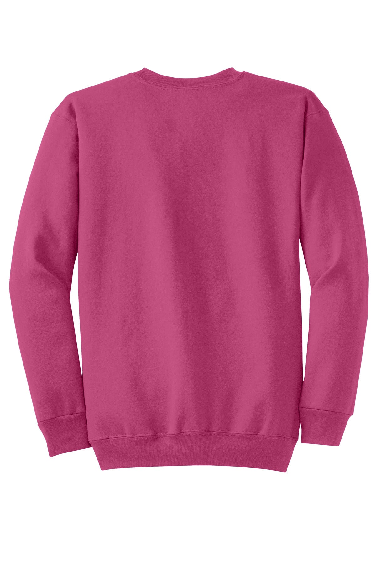 Port & Co Core Fleece Crewneck Sweatshirt - Sangria