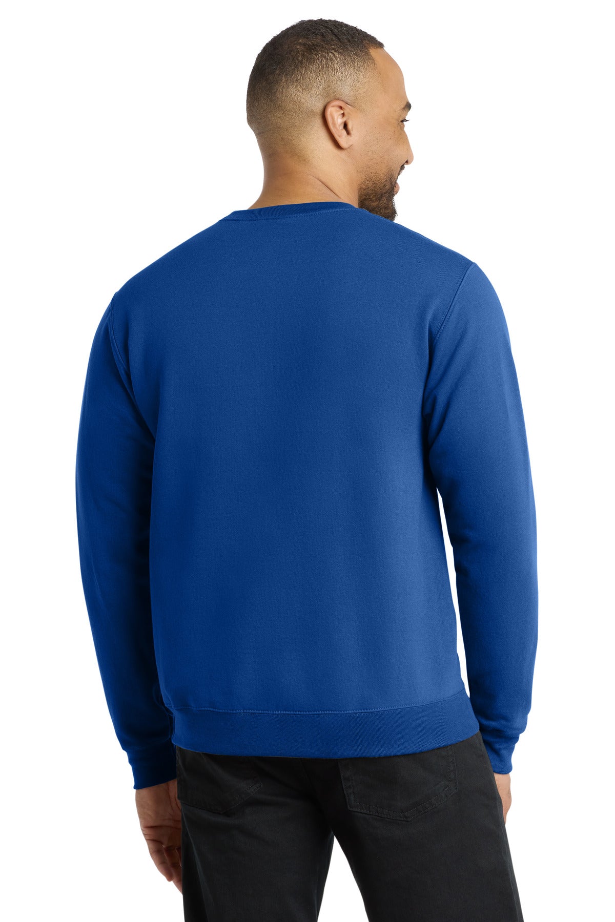Port & Co Core Fleece Crewneck Sweatshirt - True Royal