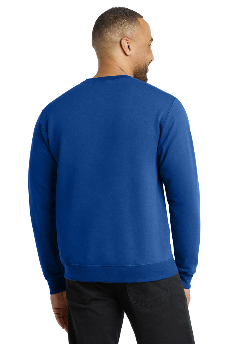 Port & Co Core Fleece Crewneck Sweatshirt - True Royal