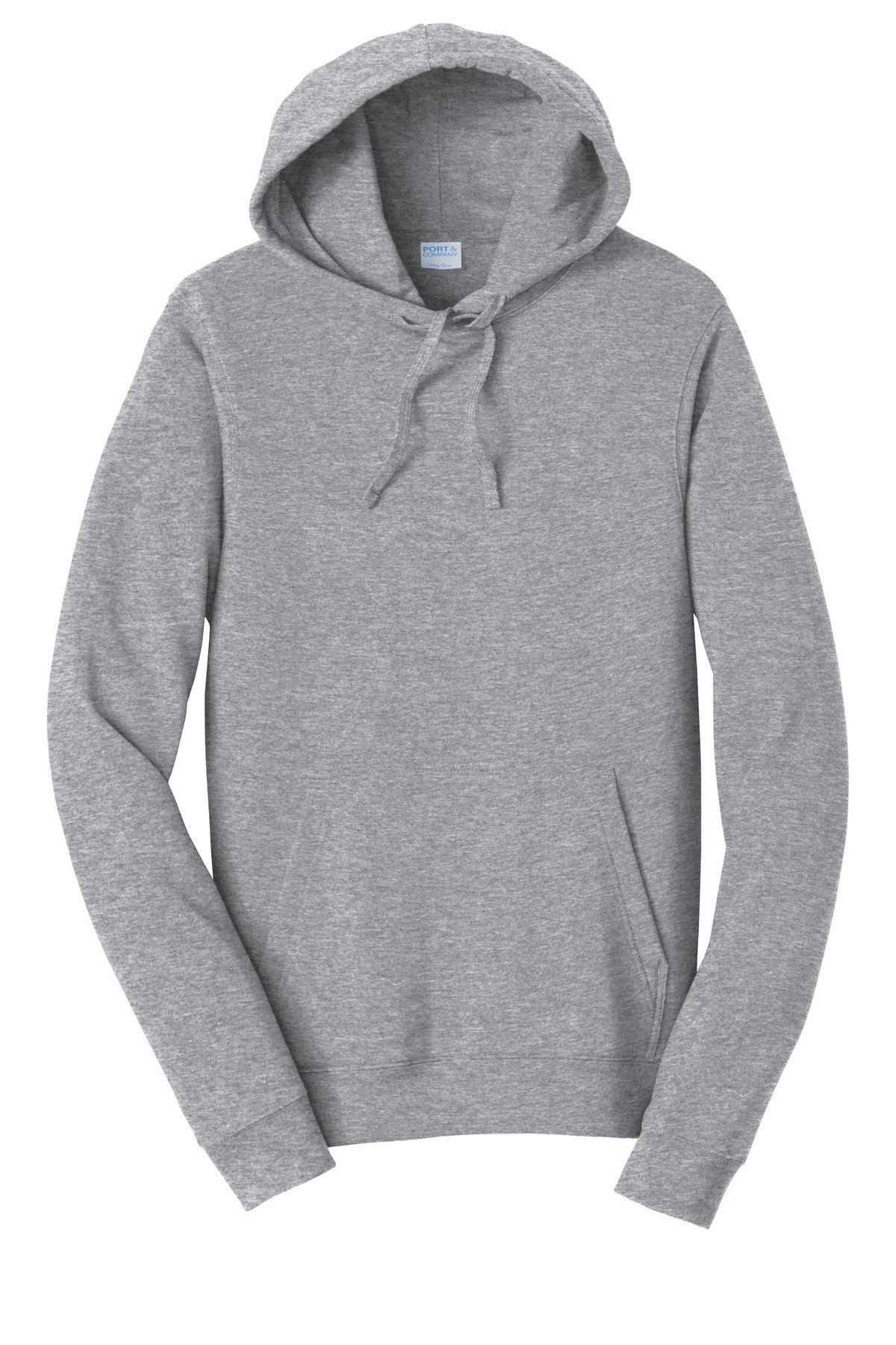 Port & Co Fan Favorite Fleece Pullover Hooded Sweatshirt - Athletic Heather