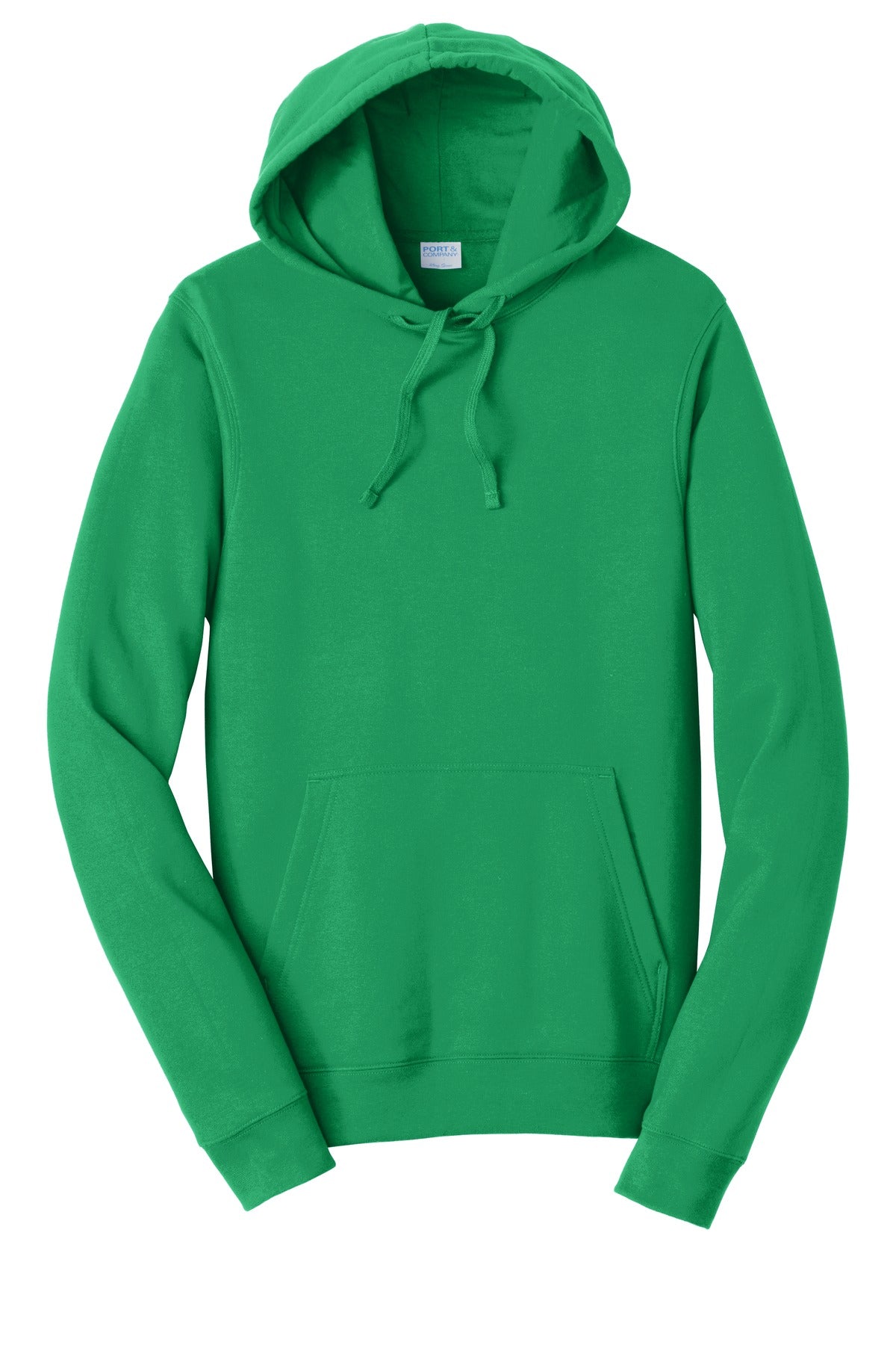 Port & Co Fan Favorite Fleece Pullover Hooded Sweatshirt - Athletic Kelly
