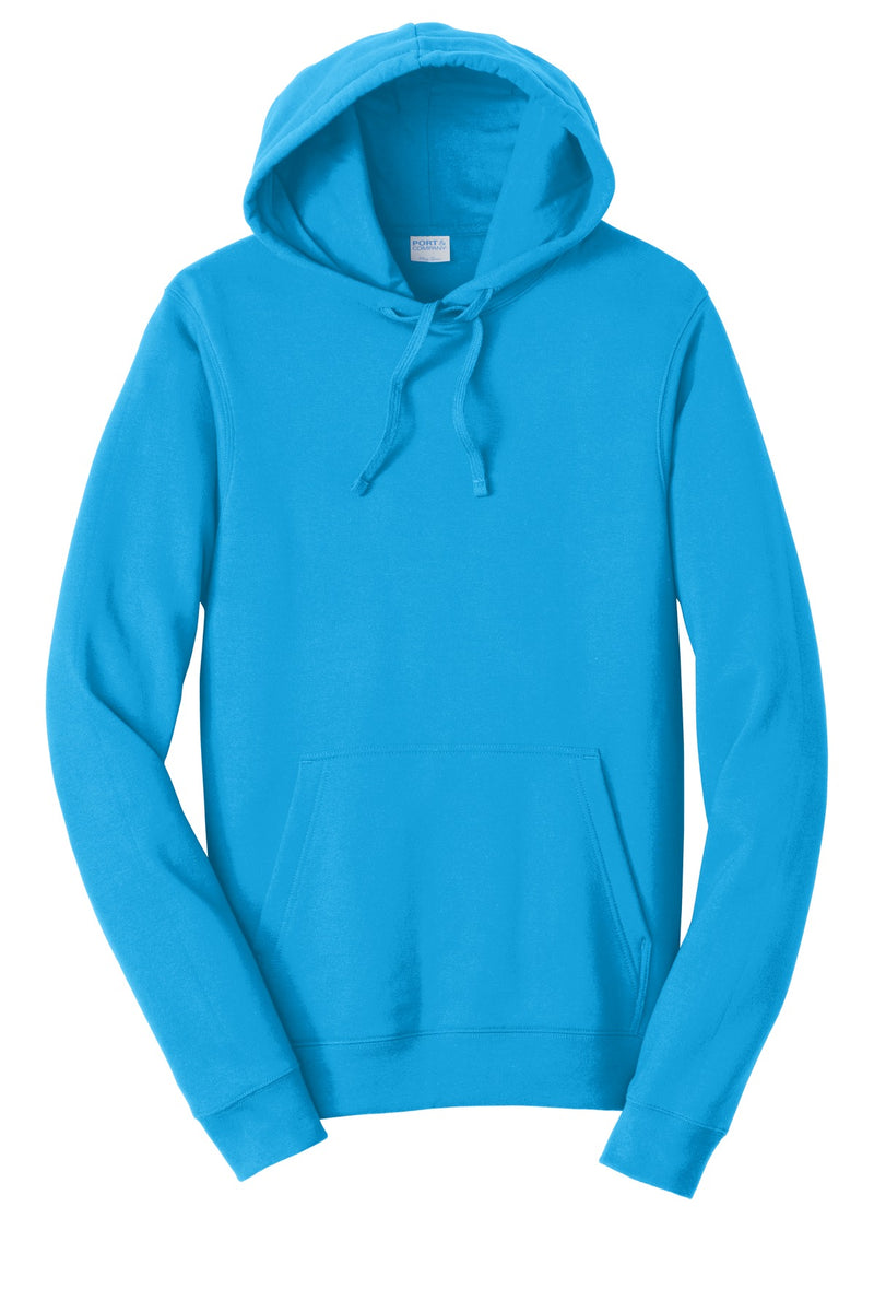Port & Co Fan Favorite Fleece Pullover Hooded Sweatshirt - Sapphire