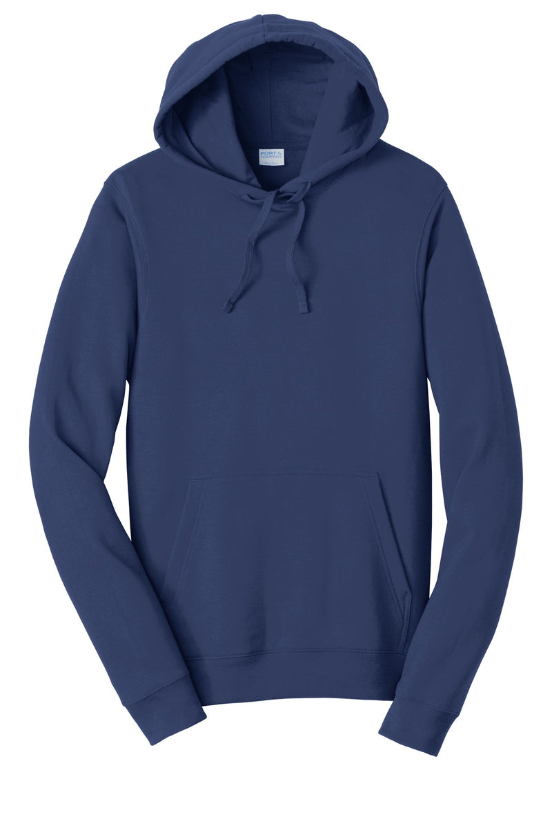 Port & Co Fan Favorite Fleece Pullover Hooded Sweatshirt - Team Navy