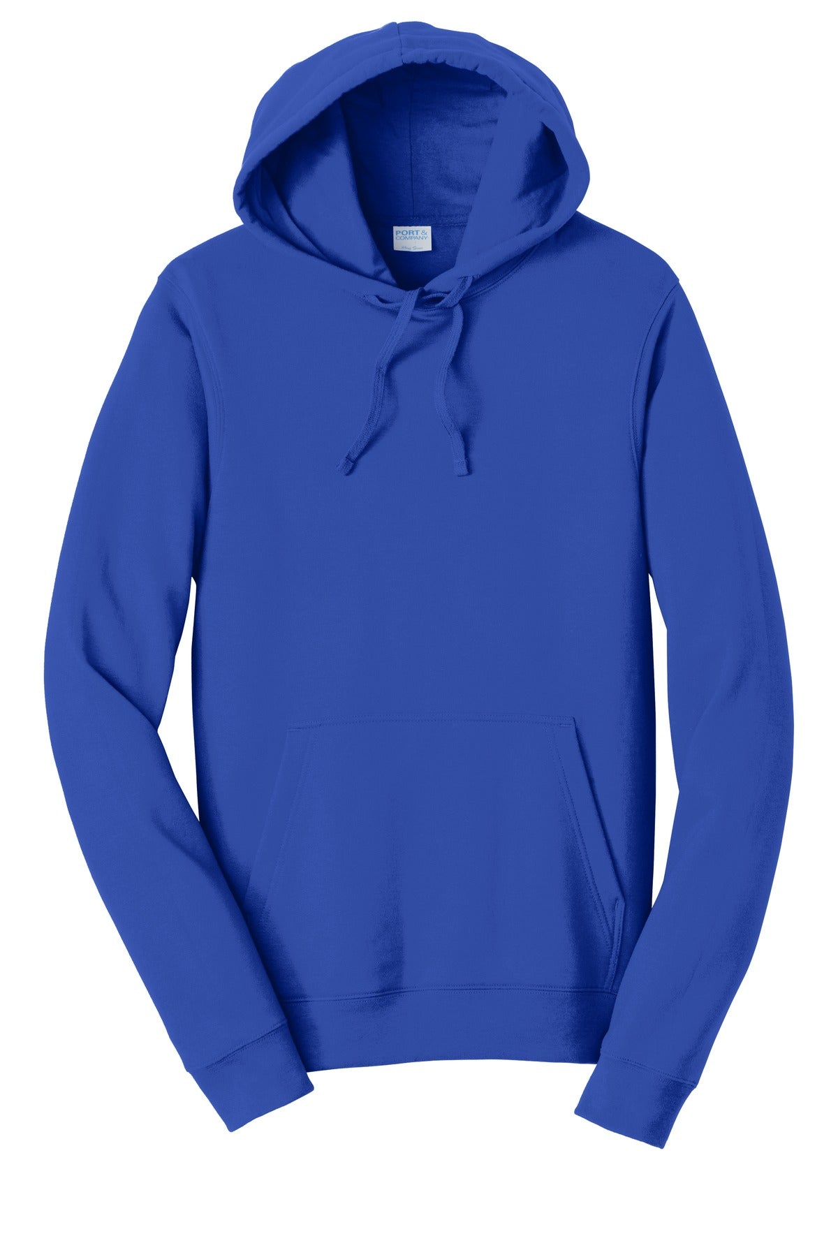 Port & Co Fan Favorite Fleece Pullover Hooded Sweatshirt - True Royal
