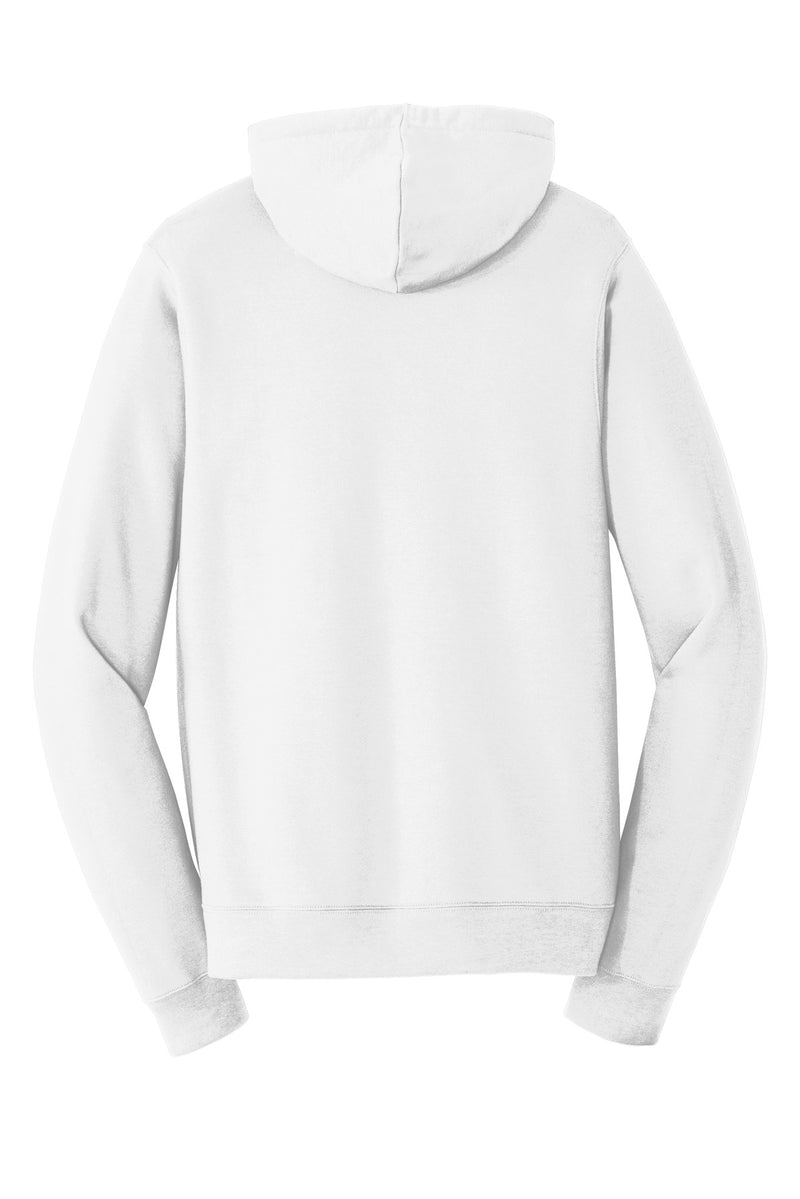Port & Co Fan Favorite Fleece Pullover Hooded Sweatshirt - White