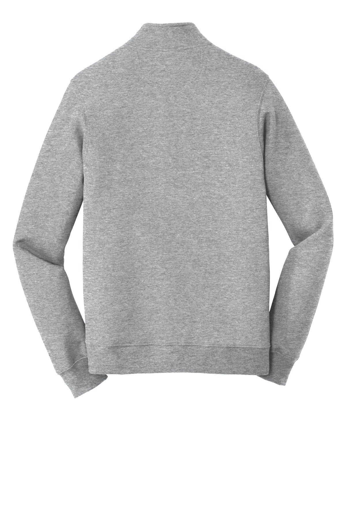 Port & Co Fan Favorite Fleece 1/4-Zip Pullover Sweatshirt - Athletic Heather