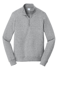 Port & Co Fan Favorite Fleece 1/4-Zip Pullover Sweatshirt
