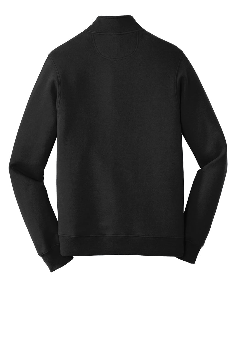 Port & Co Fan Favorite Fleece 1/4-Zip Pullover Sweatshirt - Jet Black