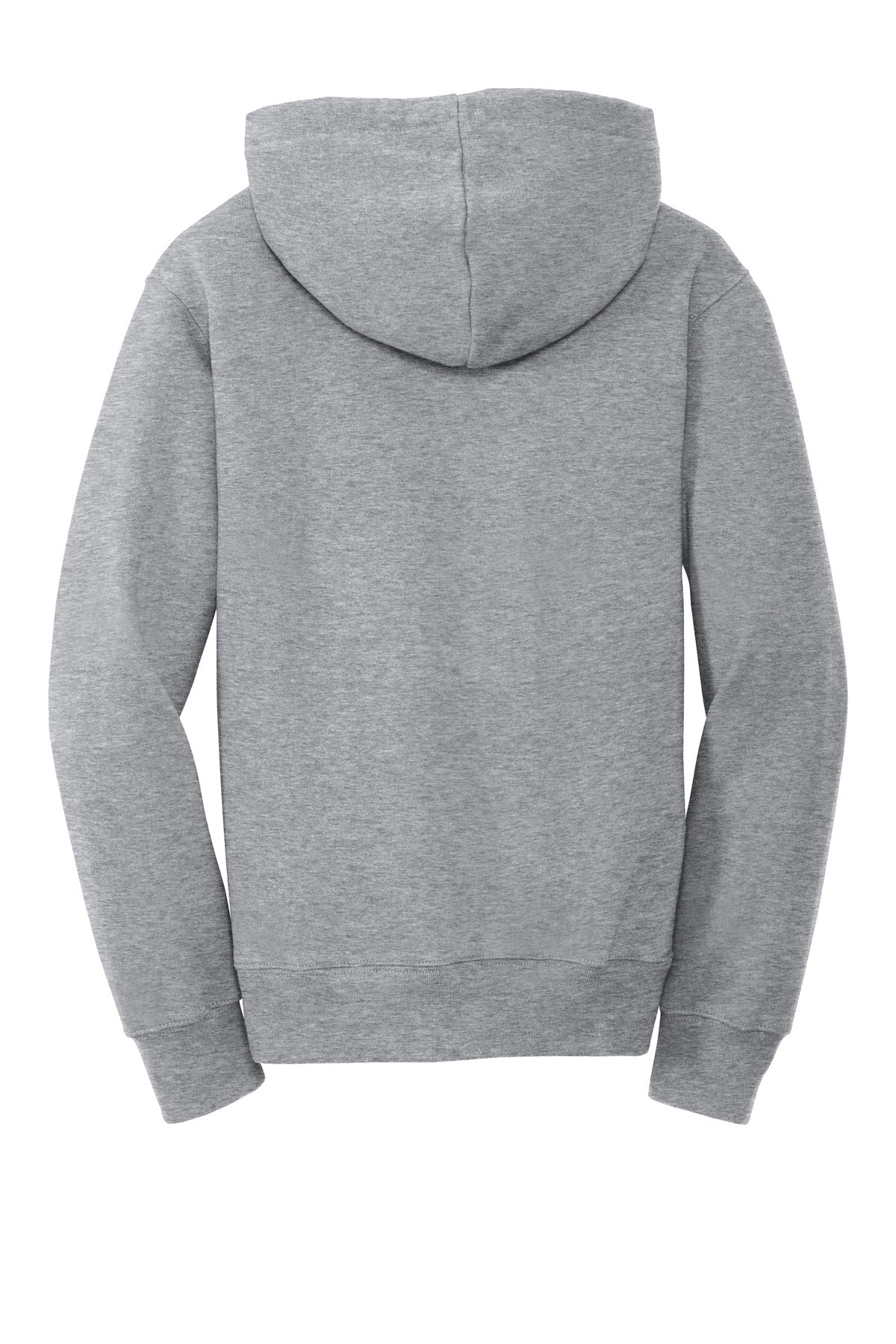 Port & Co Youth Fan Favorite Fleece Pullover Hooded Sweatshirt - Athletic Heather